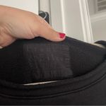 Frank & Eileen  Black One Size Triple Fleece Capelet Top Short Sleeve Photo 2