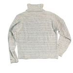 Columbia Pullover Womens Medium White Gray Cowl Neck Chillin Hiking Outdoors Photo 4