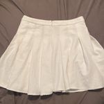 Princess Polly  White Pleated Tennis Style Skirt Photo 1
