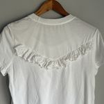 Zimmermann  EMBROIDERED RUFFLE T-SHIRT Photo 7