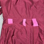 Cynthia & Sahar *Flawed* Mermaid Dress with Slight Train in Cabernet CS108 XL Red Photo 10