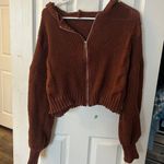 SheIn brown knit sweater Photo 0