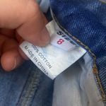 Princess Polly  Women's Distressed Destroyed Straight Leg Light Denim Jeans Sz 8 Photo 5