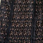 Kendall + Kylie Black Crochet Mini Skirt Photo 3