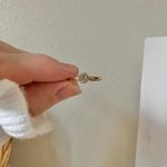 Gold Solitaire Simple Elegant Femme Ring “Gretha” Promise Engagement Fashion Jewelry Photo 9