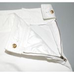 Anne Klein A Line Sport Ladies White Pleated Shorts Size 16 Hip Zip Up Stretch Photo 6