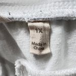 Soft Surroundings Medina Roll-Tab Pull-On Utility Pant Cotton Blend White 1X Photo 5