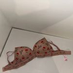 Victorias Secret Pink Everywhere Wear Wireless Push Up Bra Pink w/ cherries 36D Size undefined Photo 1