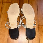 Nine West NWOT Snakeskin Print Heeled Sandals Photo 4