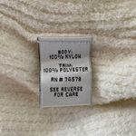 Cache ivory long sleeve V-neck nylon sweater size S small NWT Photo 6