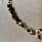 Handpicked lexington sterling silver Golden coral and shell necklace Photo 3