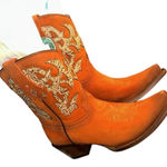 Corral  Orange Leather Cowboy Boots(Size 8) Photo 0