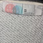 Free People  FP Beach‎ Natalie Pull Over Poncho Gray Size M/L Photo 6