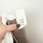 Aritzia The Effortless Short Mid-Thigh Nomad Taupe Photo 3