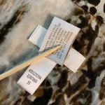 Chico's  1 Sleeveless Leopard Print Button Down Shirt Women Medium Sheer Flowy Photo 3