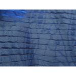 Nine West NWT Danub Blue Pleat Waist Linear Burnout Belted Dress 20W $109 Photo 2