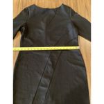 Doncaster  Black Mini Shift Dress 3/4 Sleeve Formal Business Office Classic 14 Photo 9