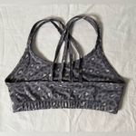 Beyond Yoga Lux Atlas Leopard Print Sports Bra In Gray Leopard Small Photo 2