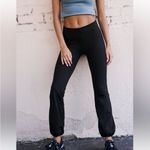 FP Movement Black Let’s Bounce Pants Bubble Sweatpants Athleisure Yoga Size S Photo 1
