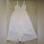 Vince  pleated White Elegant Dress jumpsuits Photo 5