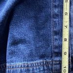 Bill Blass Vintage Women’s Below The Knee Denim Blue Button Jean Skirt Sz 16 Photo 6