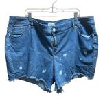 Lane Bryant  Size 22 Flex Magic Waistband Signiture Fit Mid-Rise Boyfriend Short Photo 0