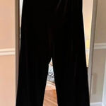 Bob Mackie  Black Velvet Pants Size 8 Photo 0