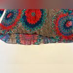 Desigual circle chiffon blouse XXL Ptp 21” Photo 2