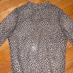 Le lis Sheer Leopard Print Bodysuit Photo 1