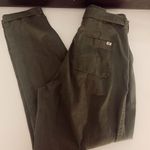 Hollister Women’s Paper bag Pants Army Green Size 27 Photo 1
