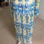 INC International Concepts Sheer Coverup with Silver Sequin Detail Blue Photo 2