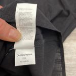 Cupshe NWT Black Woven RoundNeck Half-button Placket Long Sleeve Pull Over Shirt Photo 12