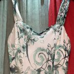 Connected Apparel Elegant Green and White Dress Photo 3