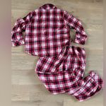 Victoria's Secret  Flannel Long plaid Pajama Set large Photo 10