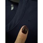 Ramy Brook  Colette Navy Flutter Sleeve Top - Size Small Photo 5