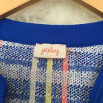 Stitch Fix  PIXLEY‎ Blue Plaid Henley Blouse Photo 2
