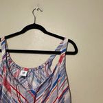 CAbi  Tassel Tank in Striped Rayon Style 5230 Size‎ Small Photo 4