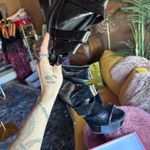 Pleaser Pumps Black Size 9 Photo 2