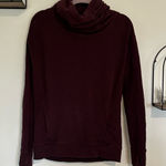 Lululemon  Maroon Funnel Neck Sweater Sweatshirt Size 2 Photo 0
