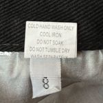 Princess Polly Cut Off Eddie Highwaisted Jean Short Shorts Black Size 4 Photo 6