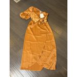 YASATHENA‎ SLIT DRESS in adobe orange from the brand Y.A.S. Satin Bow Wedding S Photo 2