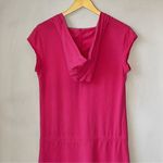 Patagonia  Hot Pink Short Sleeve Hoodie Parker Short-Sleeved Mini Dress Photo 3