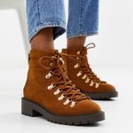 New Look Tan Chunky Boots from , size 8.5, New Photo 6