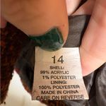 Briggs New York Briggs Orange Pink Tweed Heritage Preppy Blazer Y2K Classic Jacket Size 14 Photo 5