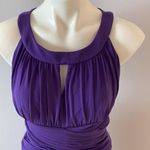 ✨ Sangria Women's Halter Keyhole Maxi Dress✨ Purple Size 12 Photo 4
