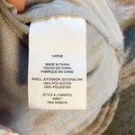 Mia & Tess Aztec Shacket Jacket Button Front Pockets Grey Large Cozy Tribal Boho Gray Photo 7