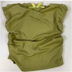 SheIn  Lace Trim Tube Tops Black and Light Green Photo 2