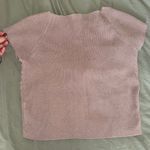 Amazon Women's Knit Crop Top Short Sleeve Twist Front Photo 5