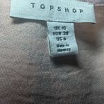 Topshop NWOT Top Shop Pink Blush Pendulum Puff Sleeve V-Neck Top Size 6. Photo 3