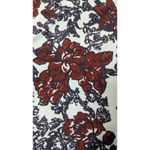 Floral Rash Guard Swim Top Colorblock Long Photo 4